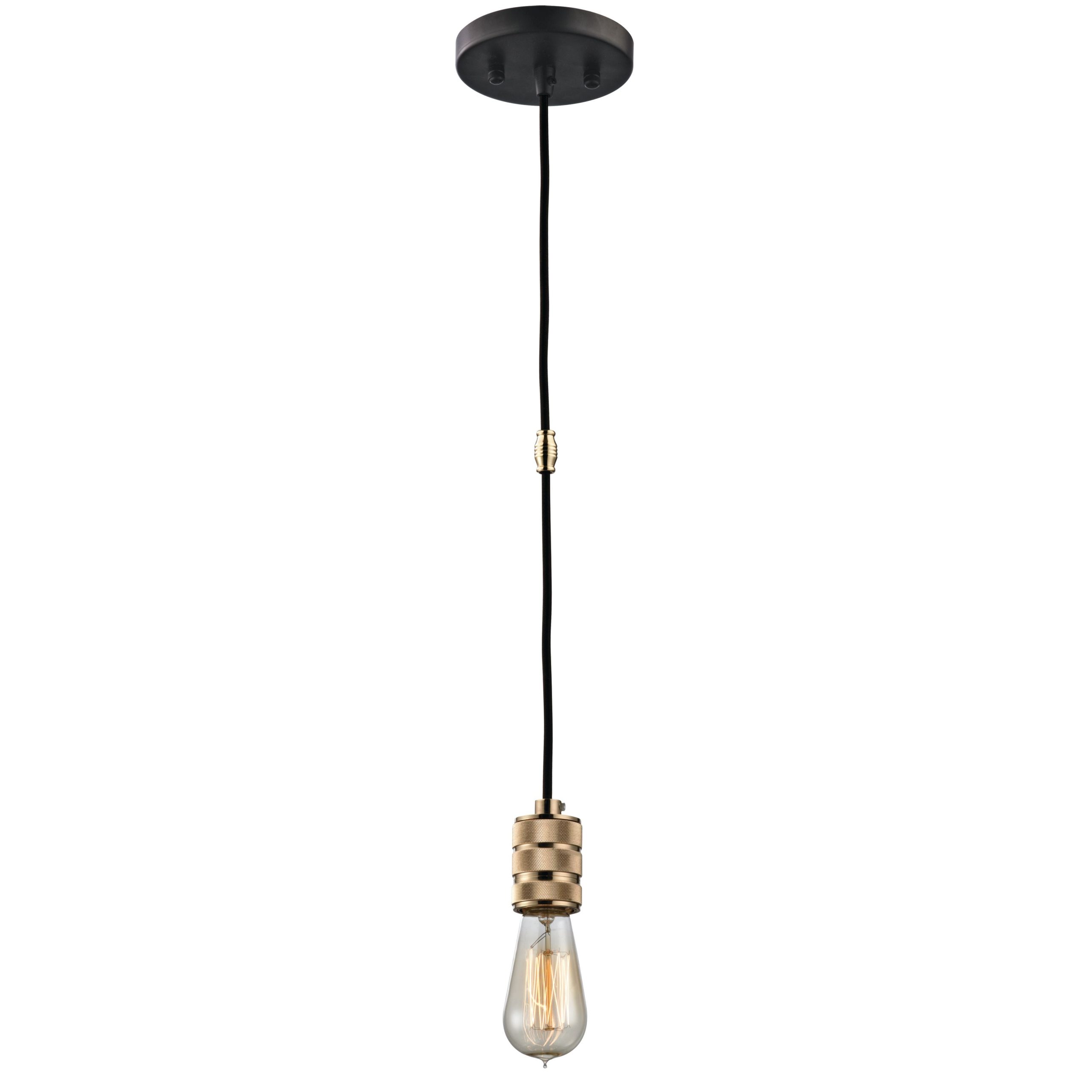 ELK SHOWROOM 14391/1 Camley 2” Wide 1-Light Pendant – Oil Rubbed Bronze