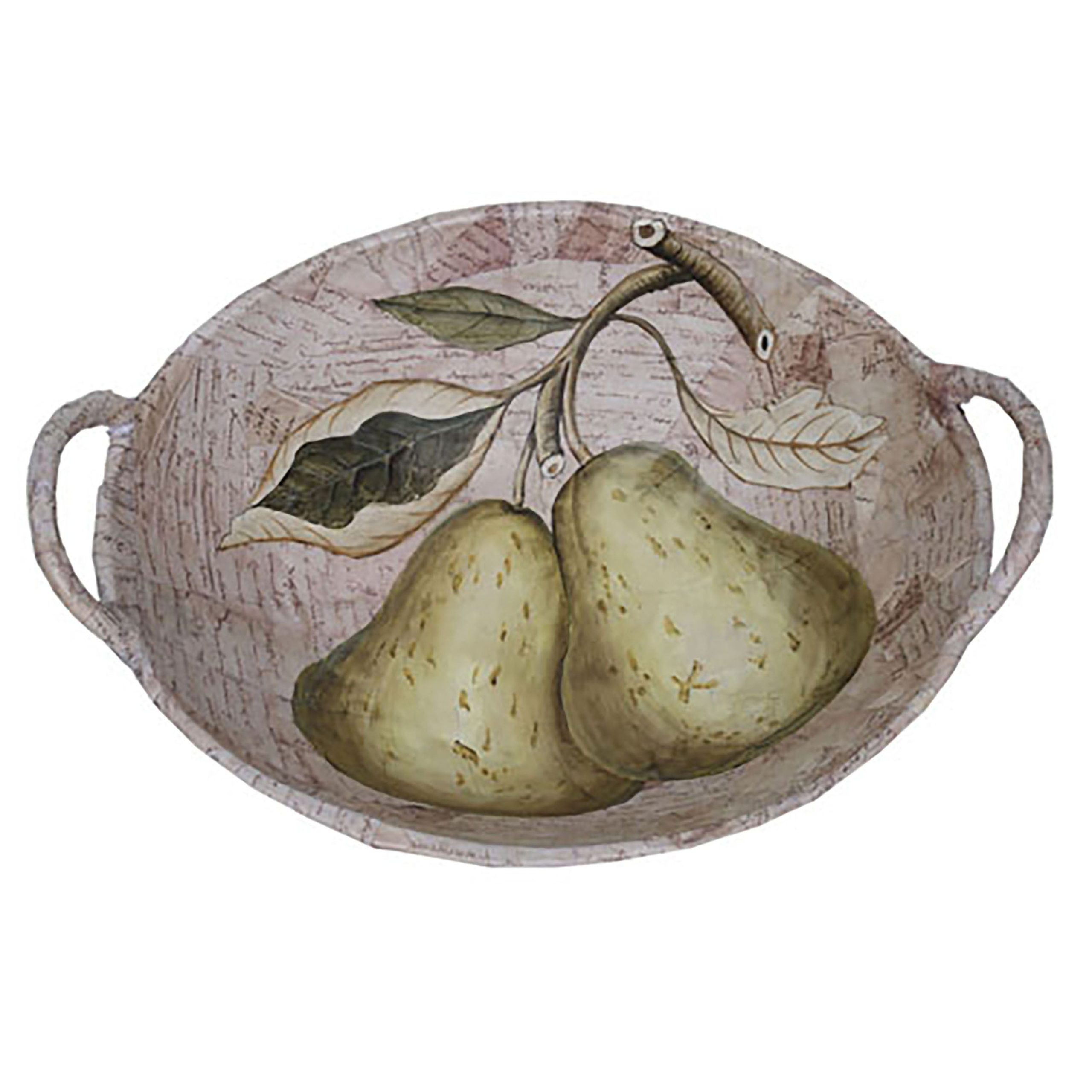 ELK SIGNATURE 2830306 Summerfield Bowl – Pear Motif