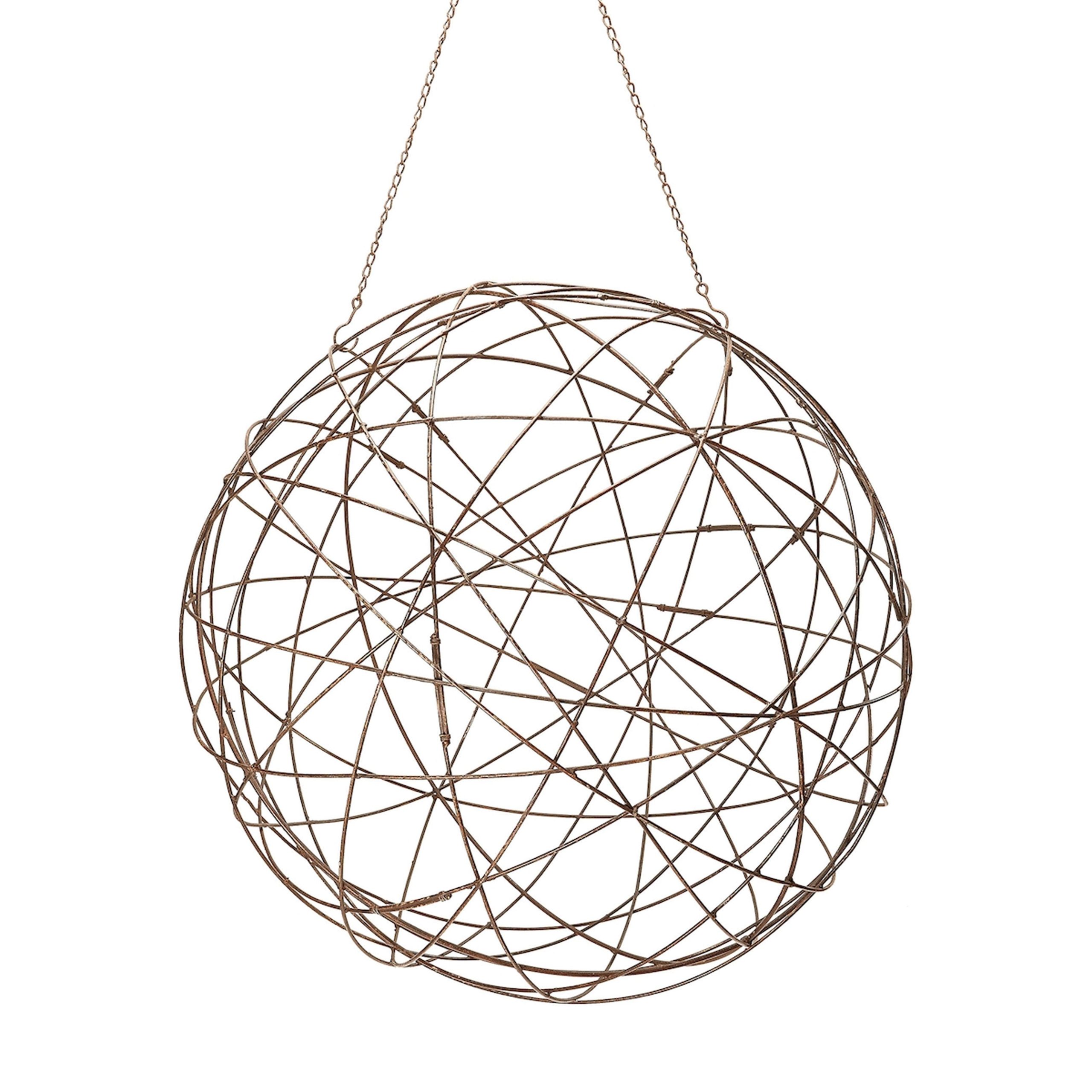 ELK SIGNATURE 594046 Aged Iron Wire Sphere – Large