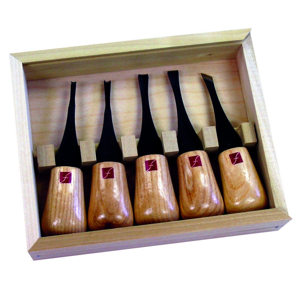 Flexcut 5-piece Beginner’s Palm Carving Set by Flexcut Tool