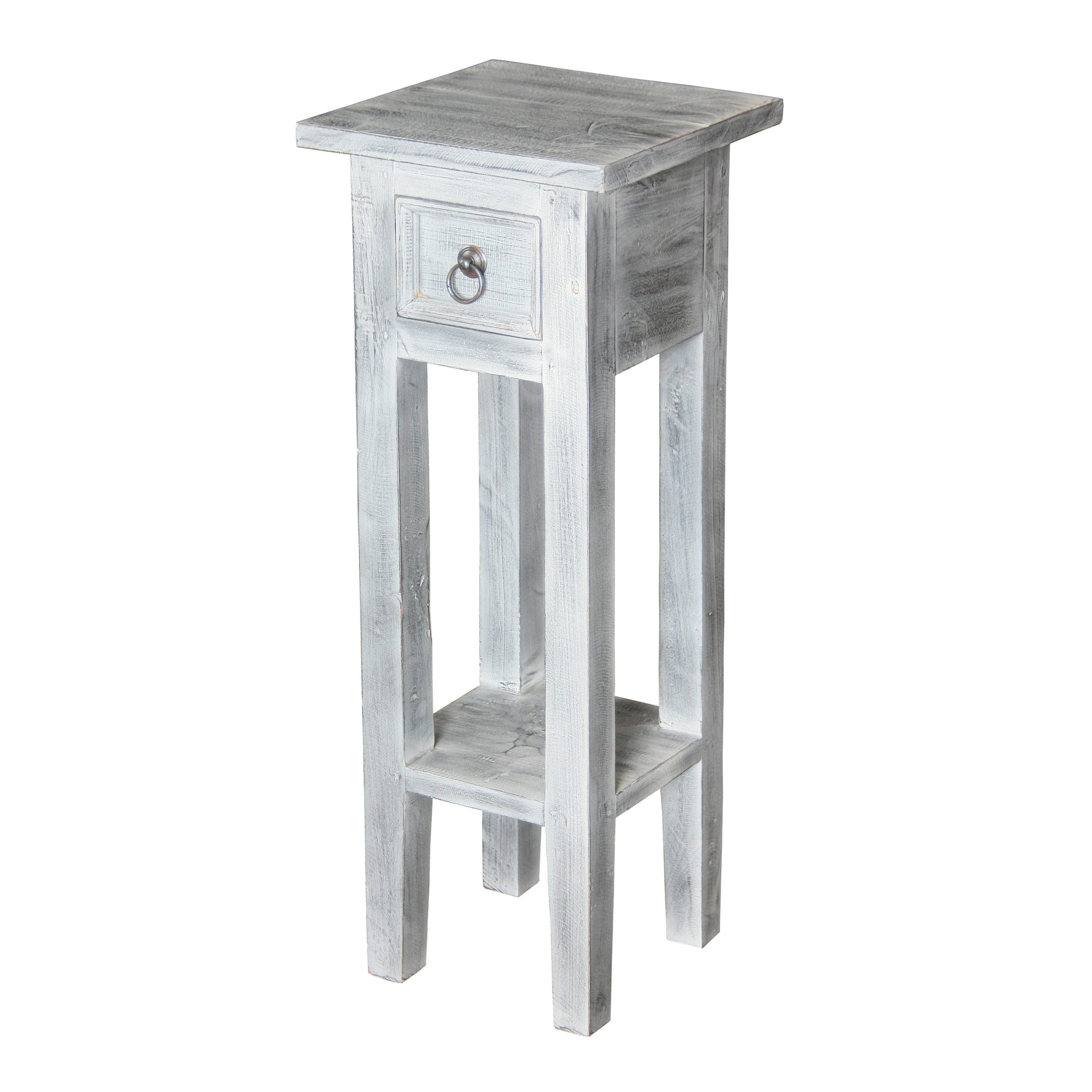 ELK STUDIO 6500505 Sutter Accent Table – Whitewash