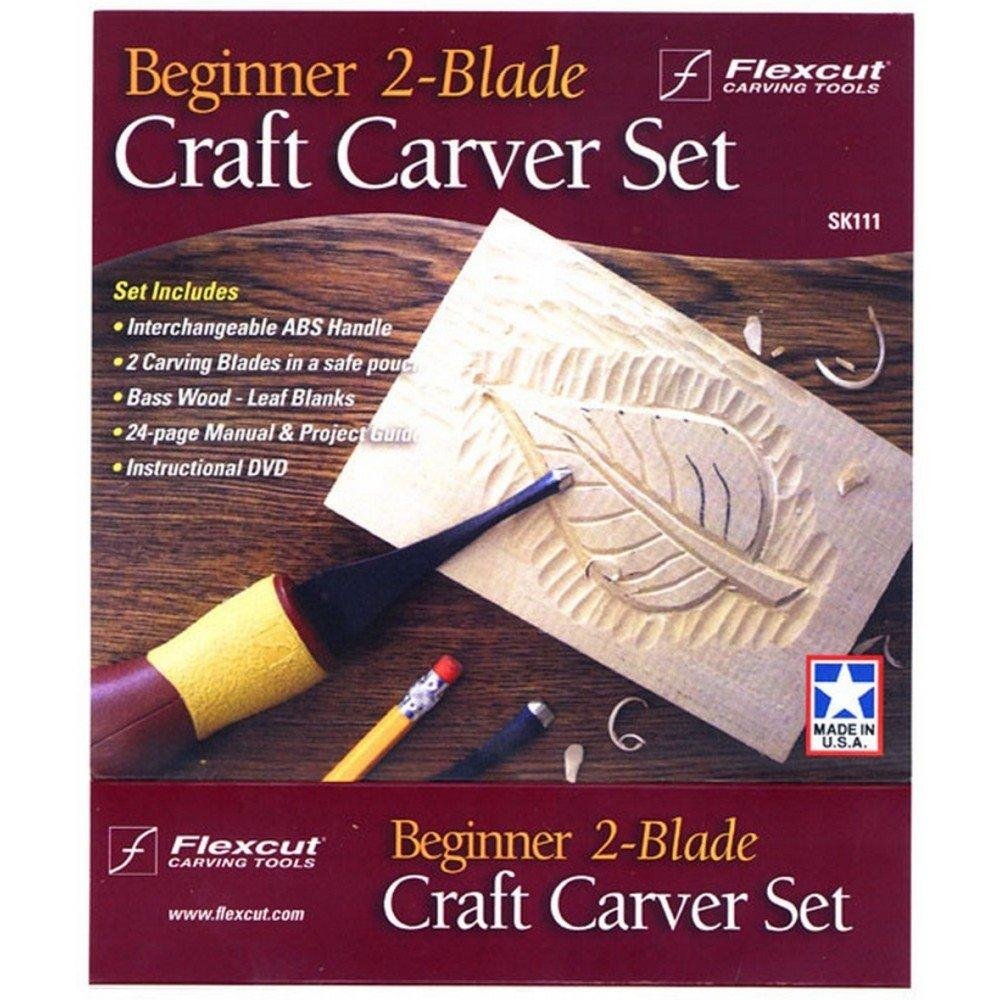 Flexcut Craft Carver 2-Blade Carving Set (SK111)