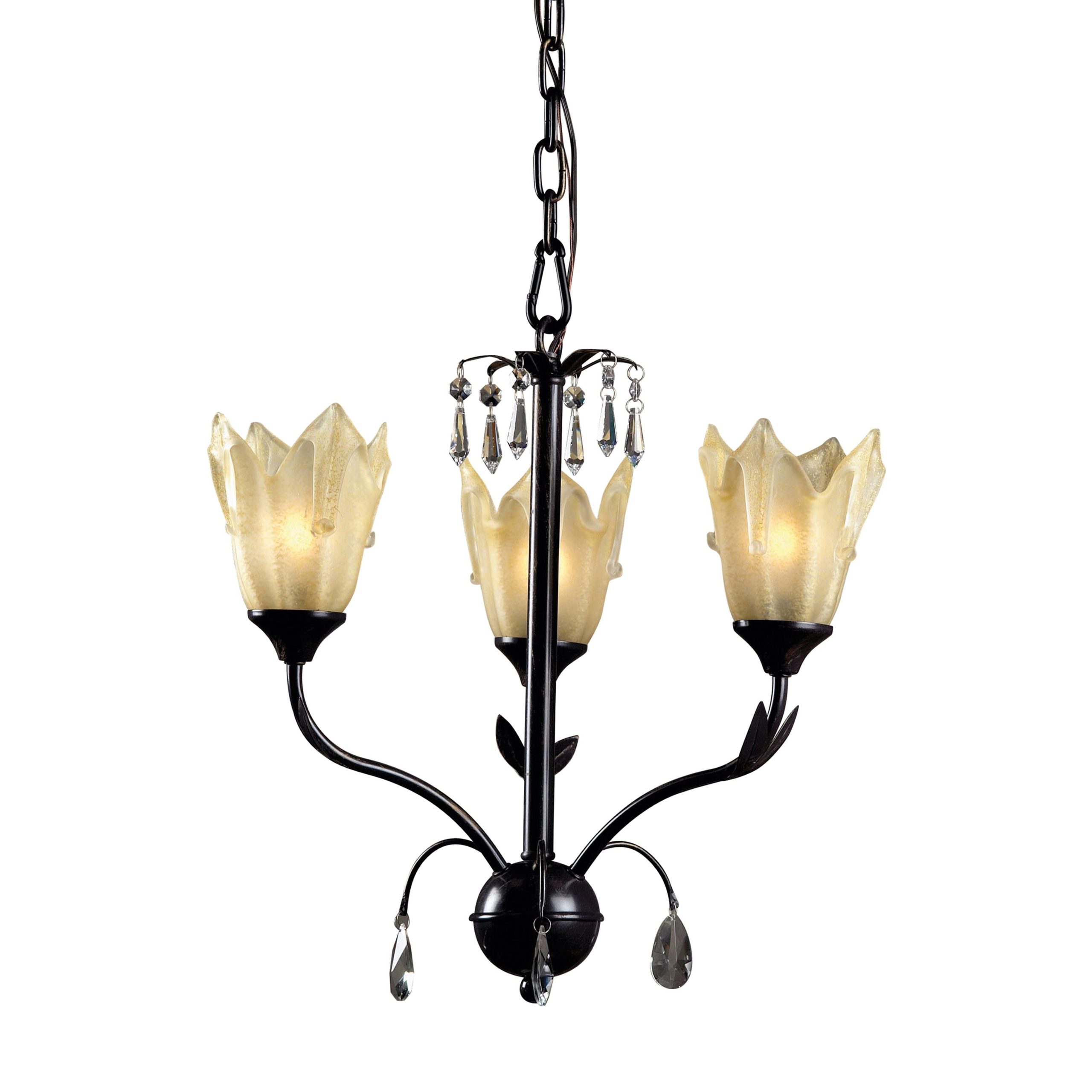 ELK SHOWROOM 87401 3 Lite Chandelier