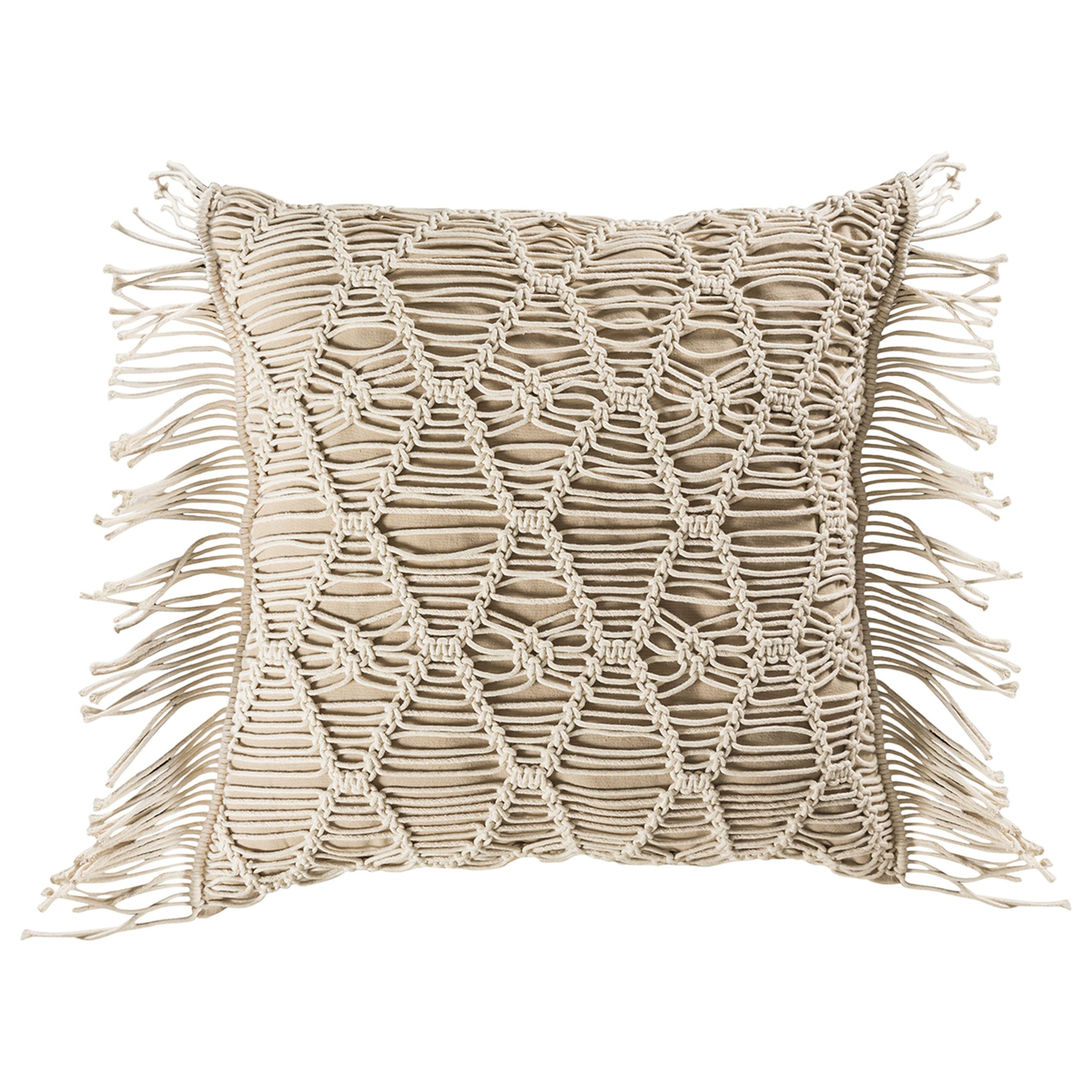 ELK STUDIO 906800 Hannah Crema 20×20 Pillow