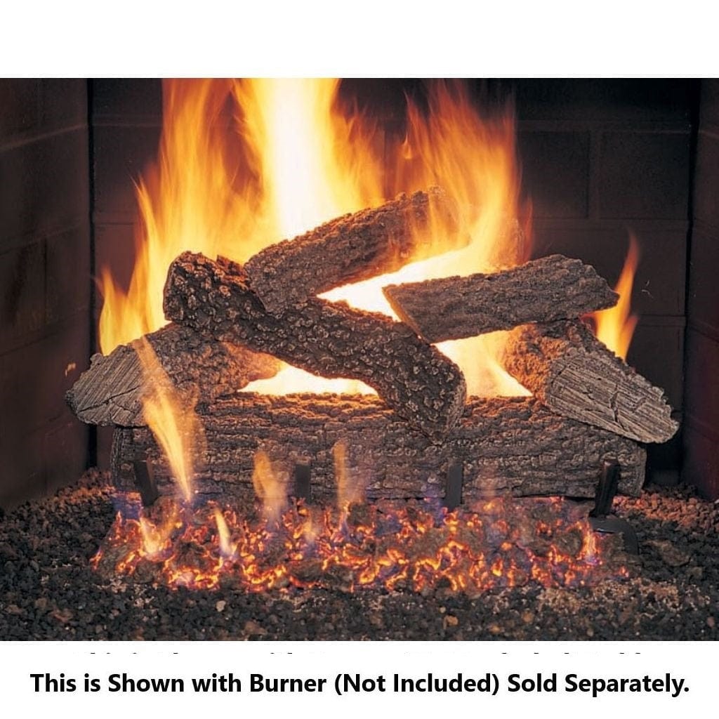 Golden Blount 24″ Round Mountain Fresh-Cut See Through Vented Gas Log Set (Logs Only)