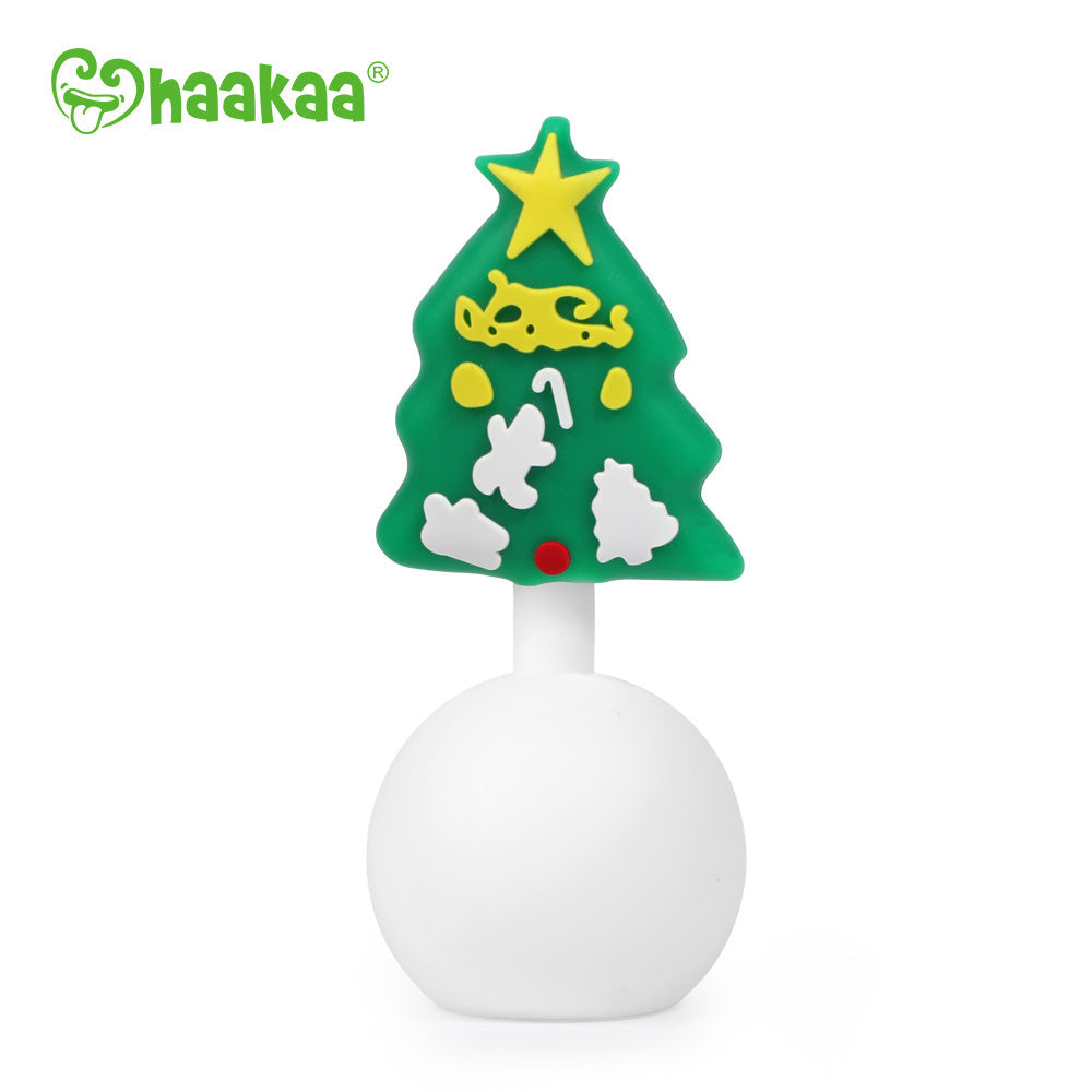 Haakaa Winter Holiday Silicone Breast Pump Stopper 1pk (limited Edition)