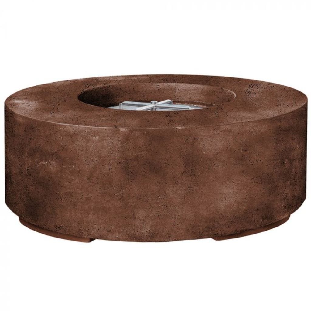 Prism Hardscapes 48″ Cafe Rotondo Round Concrete Propane Fire Pit Bowl