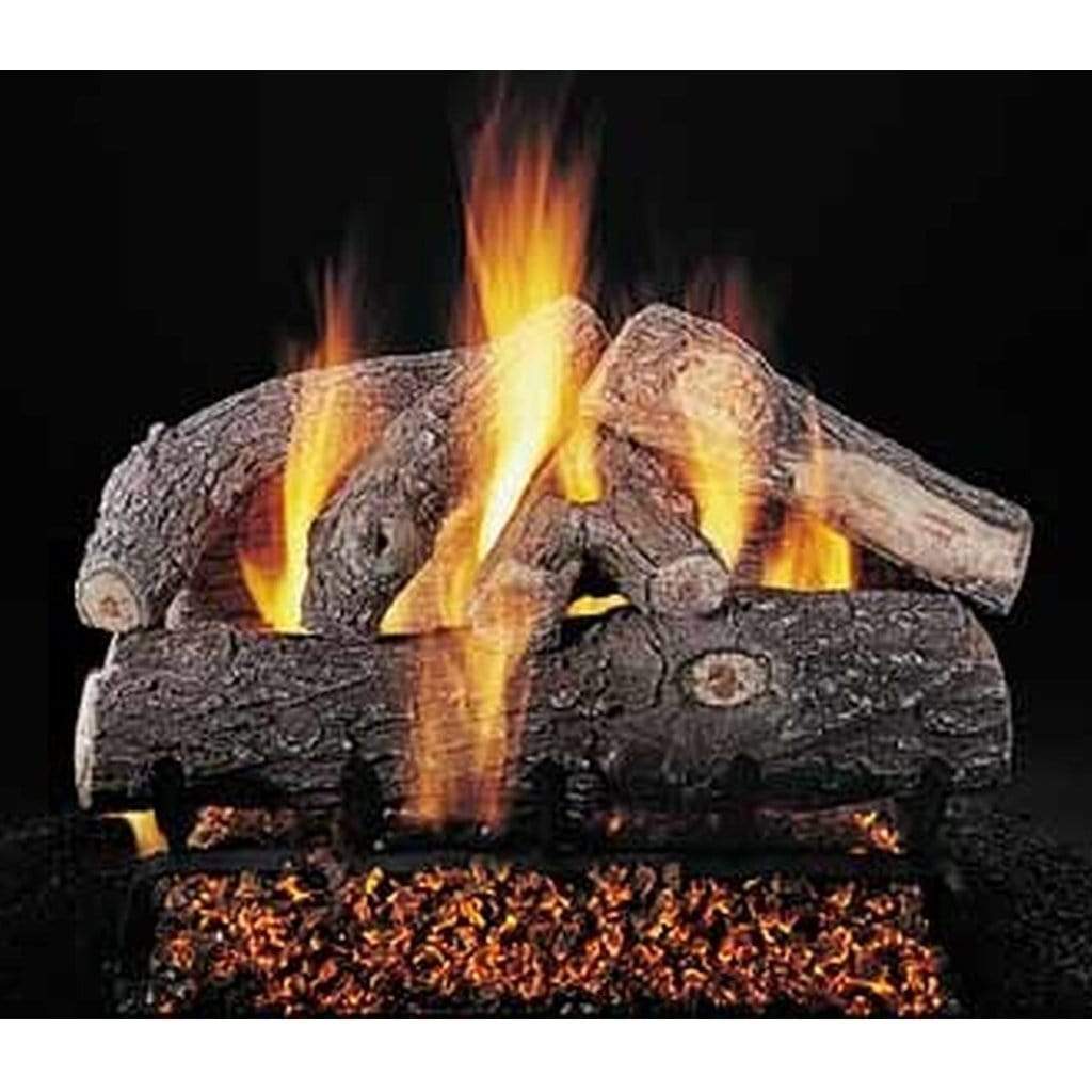 Rasmussen 27″ Double Face Frosted Oak Vented Gas Log