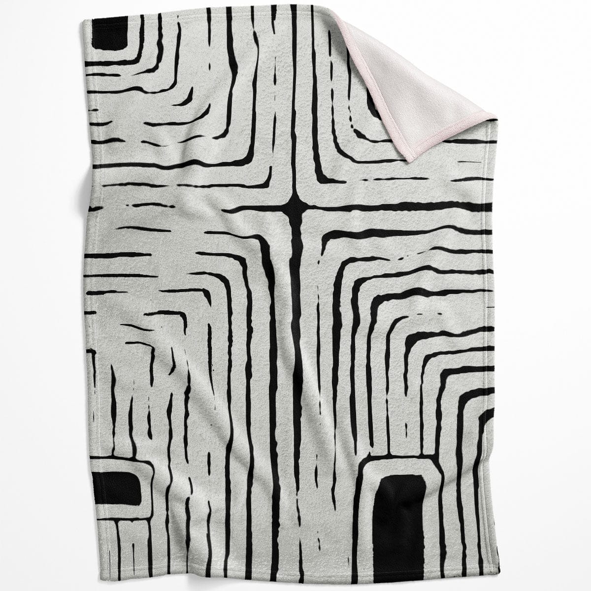 Abstract Labyrinth Blanket