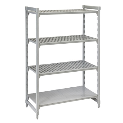 Cambro CPU215472VS4480 – Camshelving Unit, 21″W x 54″L x 72″H, 4-tier, speckled gray