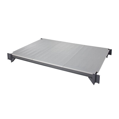 Cambro EXSK1460S1480 – Universal Shelf Kit, 14″W x 60″L, (1) solid shelf, speckled gray