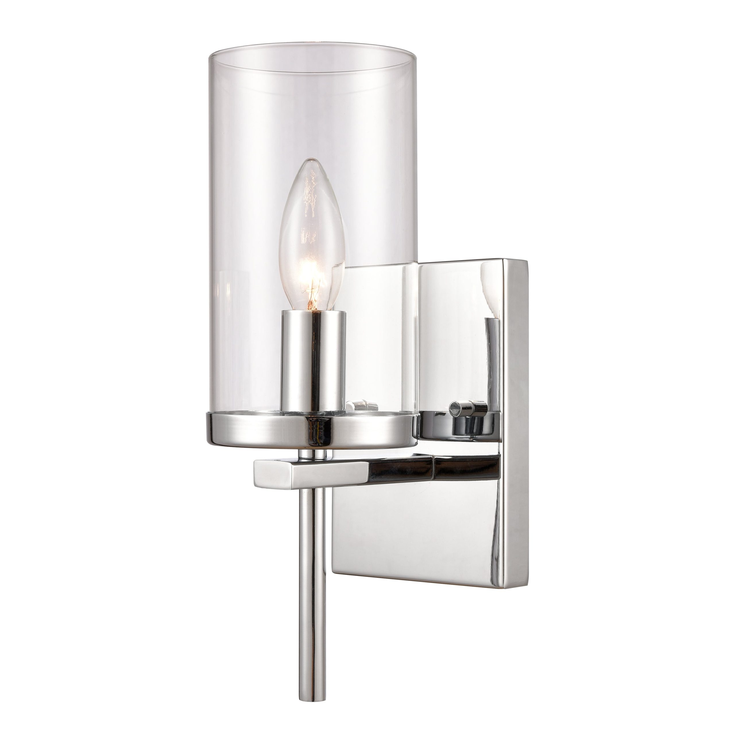 THOMAS CN290123 Oakland 12” High 1-Light Sconce – Chrome