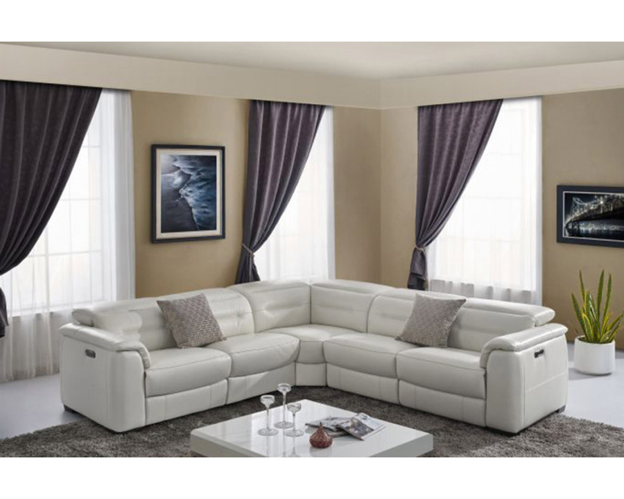 Creative – Rossi Sectional with Power Recliners