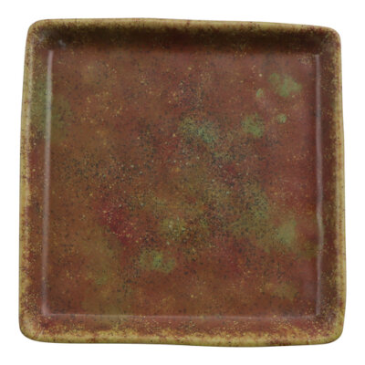 GET 20030-CAI – Savor Square Plate, 4″ x 4″, melamine, clay azula, (Case of 24)