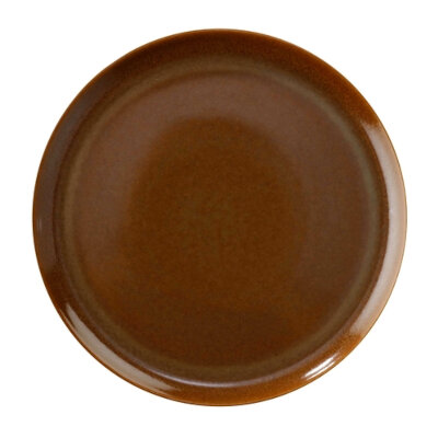 GET PA1943711724 – Plate, 7″ dia., round, porcelain, Cosmos Venus, caramel glaze, (Case of 24)