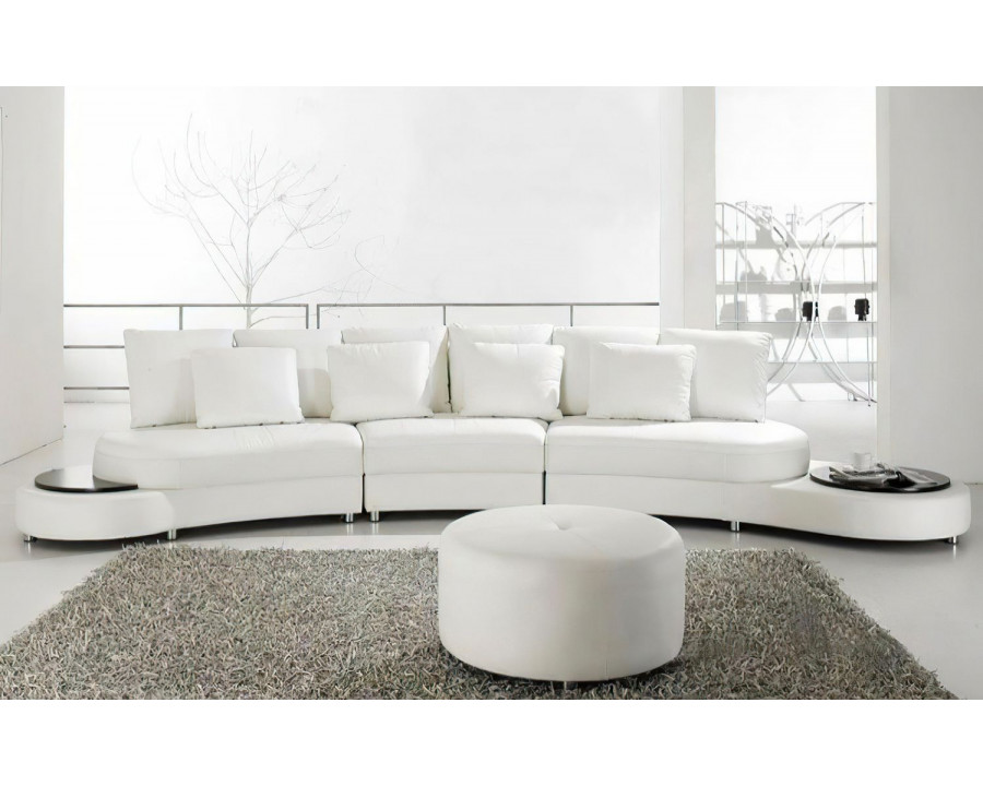 Jubilee – Piper Modern Right Hand Facing Sectional with Ottoman