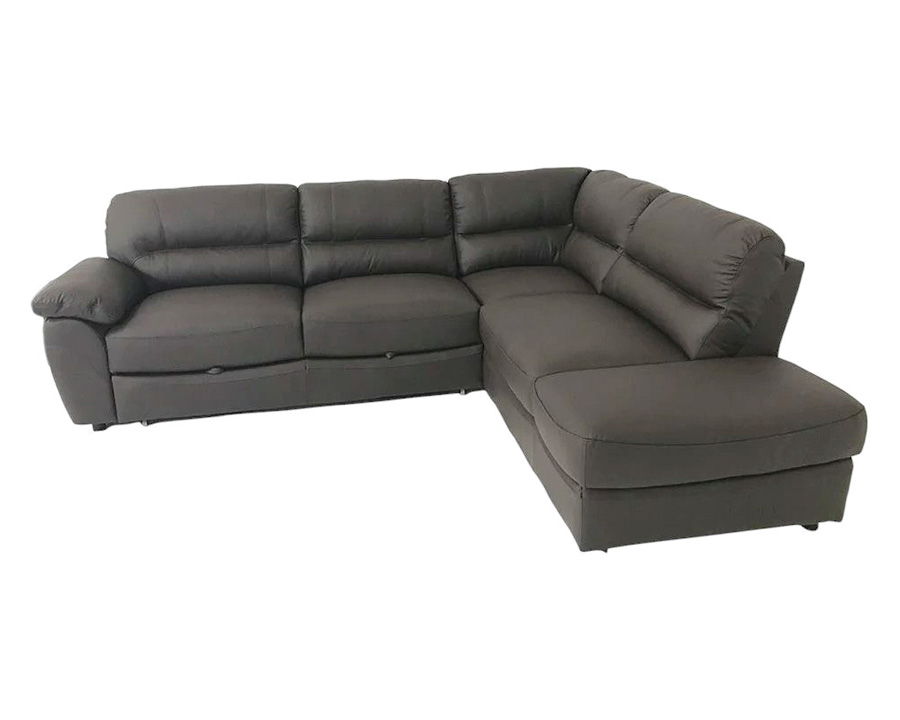 Maxima – Baltica Natural Leather Sleeper Sectional