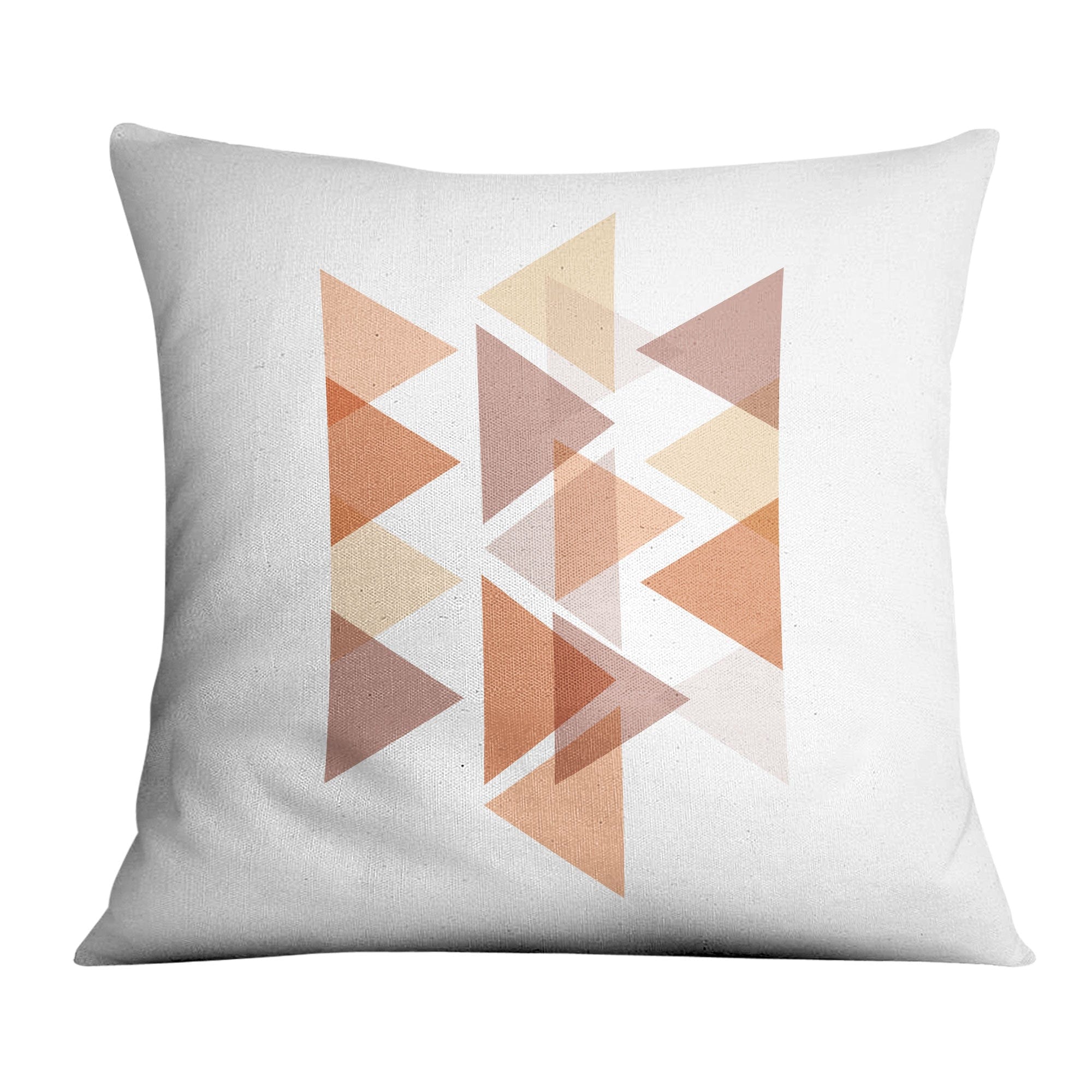 Pastel Triangles D Cushion