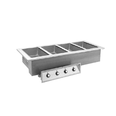 Randell 9560-2AWF – Drop-In Hot Food Unit, electric, (2) 12″ x 20″ pan size, auto-water fill, wet operation