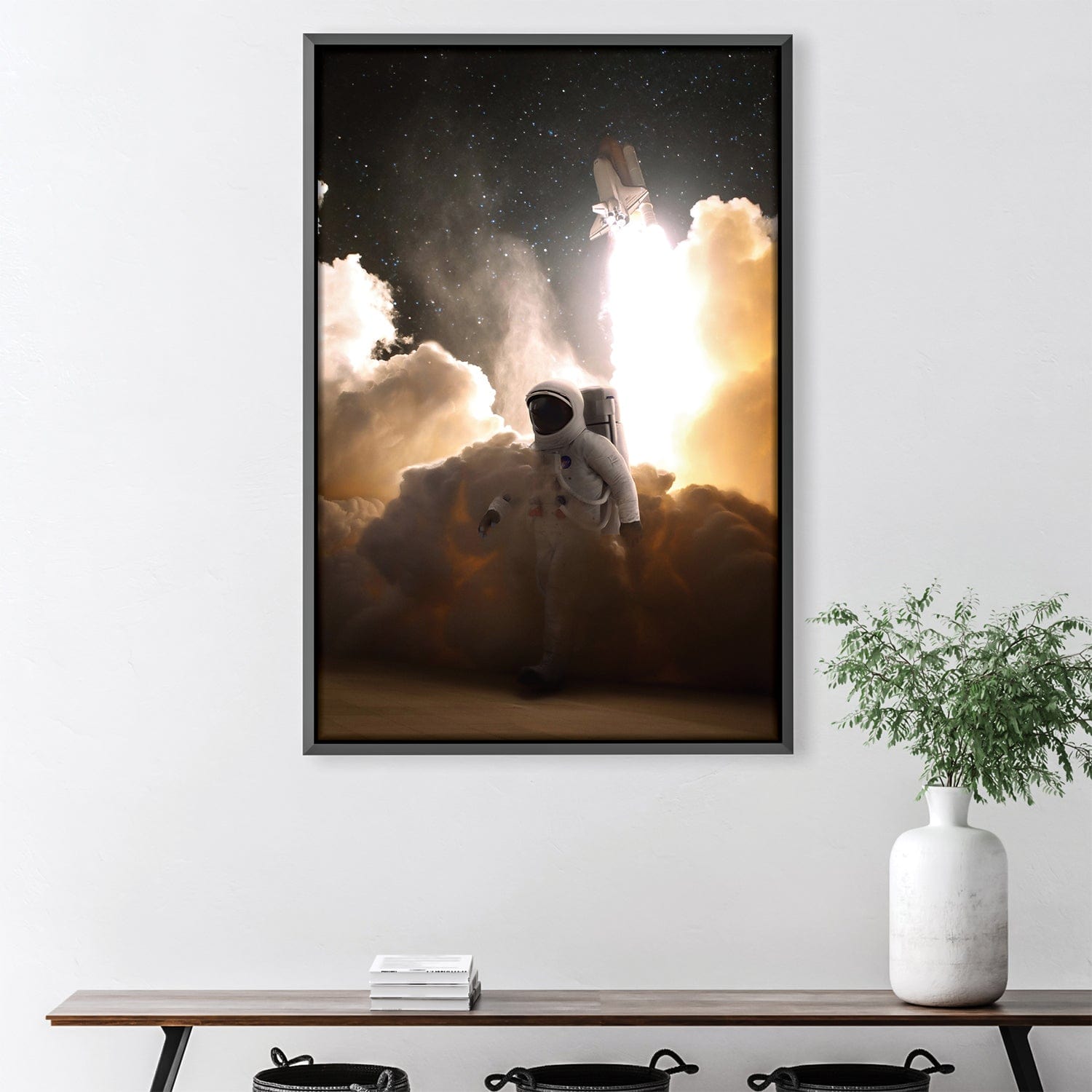 Rocket Launch Canvas