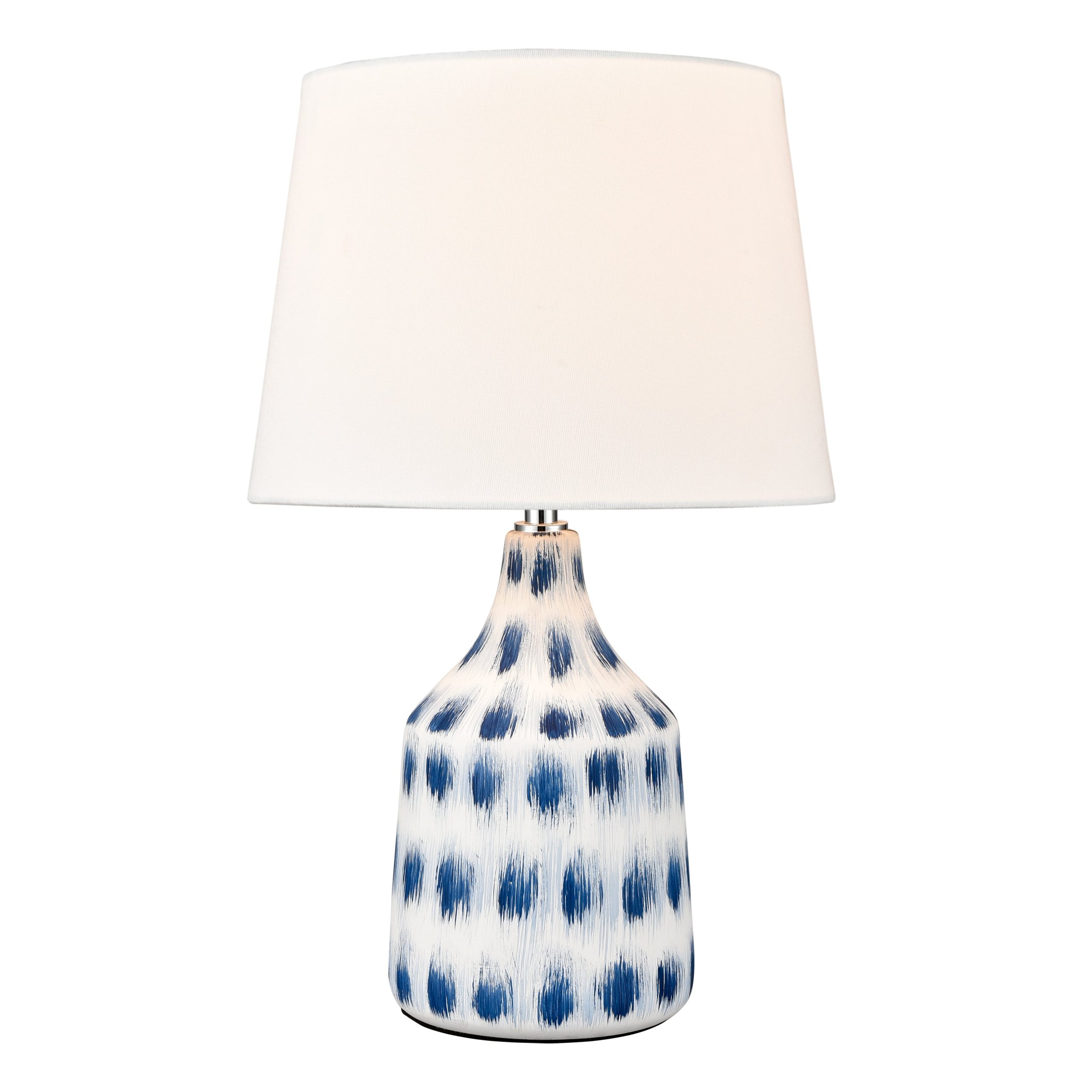 ELK STUDIO S019-7270 Colmar 18” High 1-Light Table Lamp – Blue