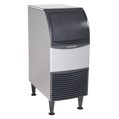 Scotsman CU0715MA-1 – Undercounter Cube Ice Machine with Bin, Air Cooled