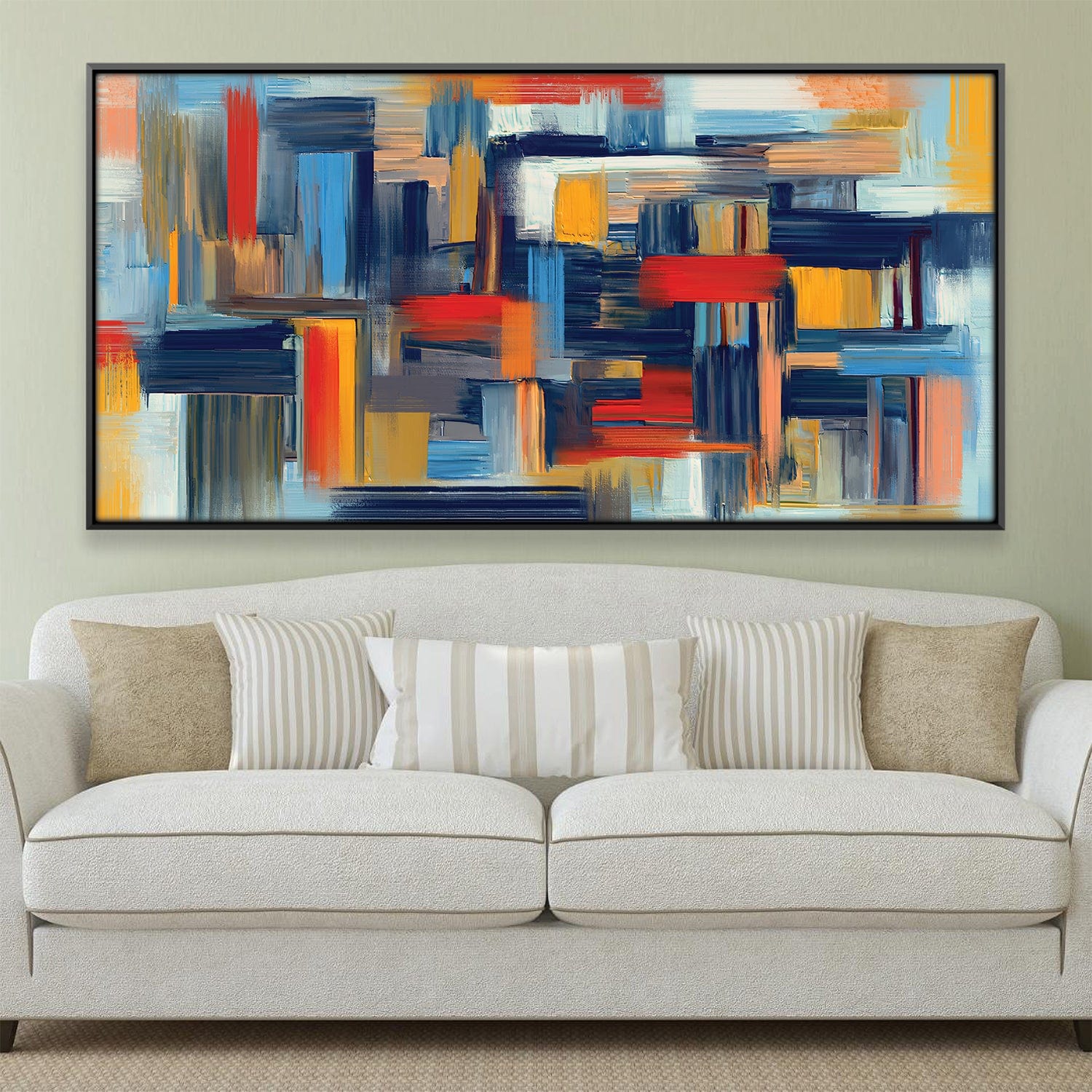 Strokes of Tranquility Canvas