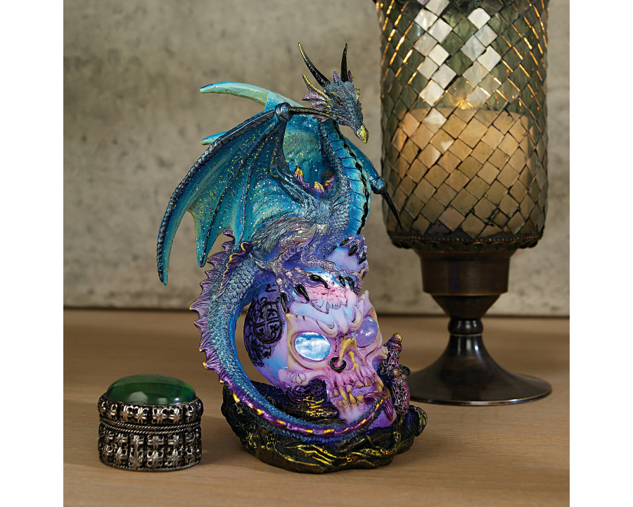 Toscano – Dragon Assassin Illuminated Statue