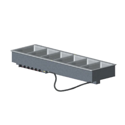 Vollrath 3640960 – 6 Well Modular Drop-In with Infinite Dial Controls