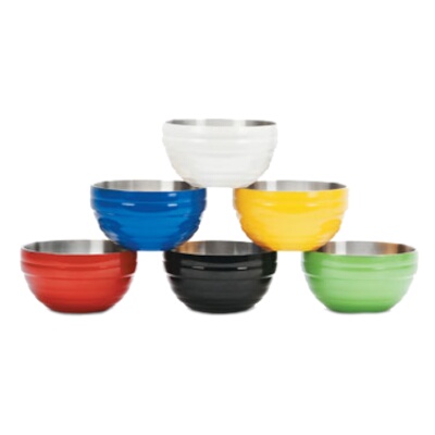 Vollrath 4659260 – Insulated Serving Bowl, round, 6.9 quart, black, (Case of 3)