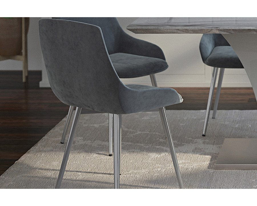 Worldwide – Cassidy Side Chair Set of 2