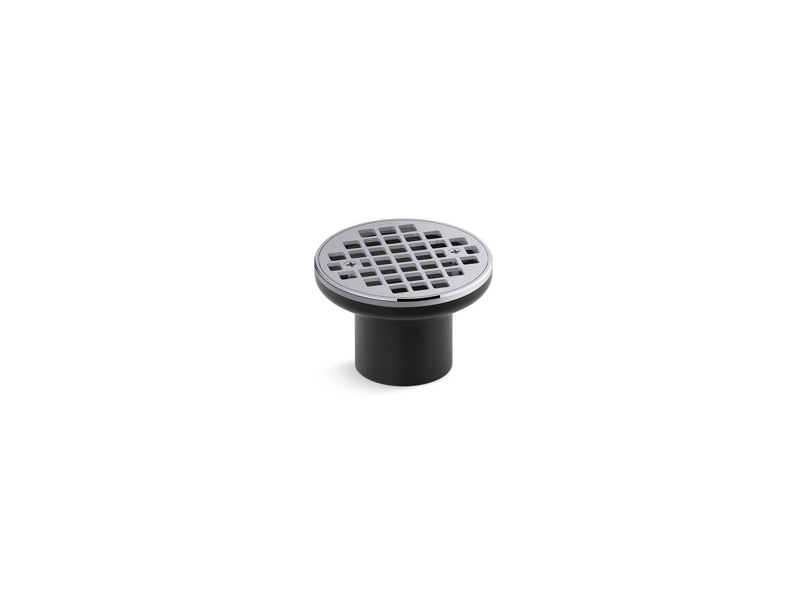 KOHLER K-22666-CP Clearflo Round Brass Tile-In Shower Drain (Drain Body Not Included) In Polished Chrome