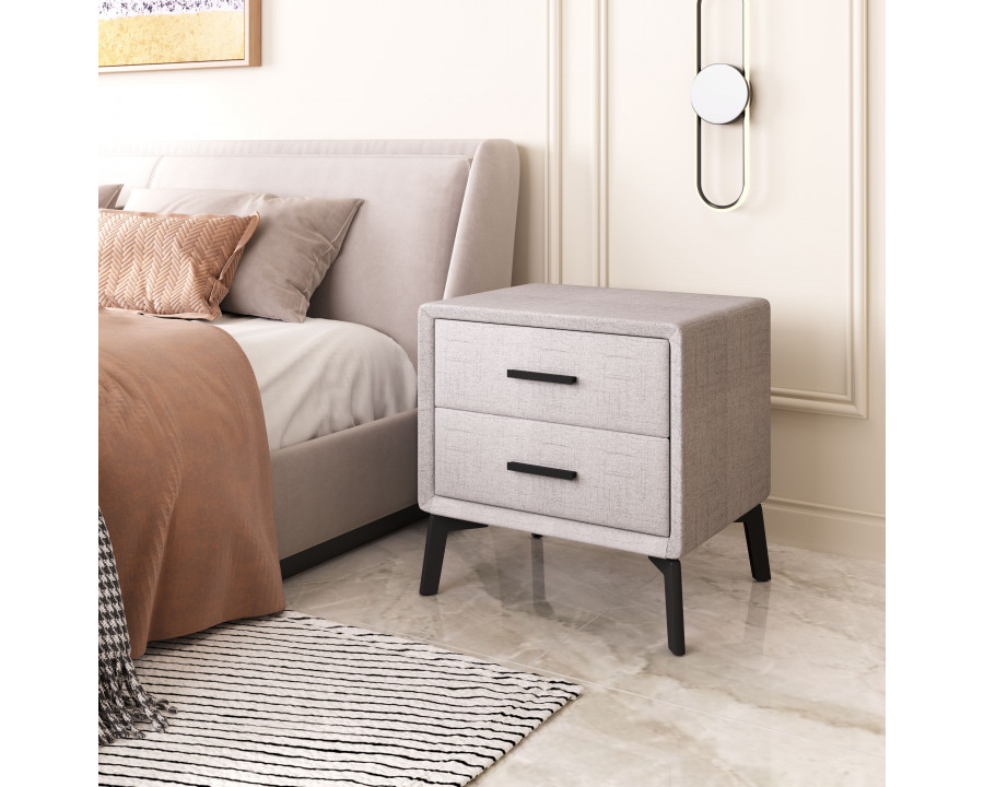 ZUO – Halle Side Table in Gray